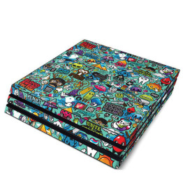 PlayStation 4 Pro Skin - Funny 2
